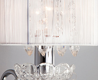 Бра 2045/1 хром/белый