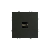 Эмили Розетка HDMI 2.0 Type A  черный уголь, RST00-5118-05