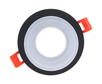 Светильник встраиваемый RDS-98MR16-SB черный REV Ritter