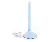 Настольная лампа с ночником DE550 BL голубой LED 3000-6400K 8W сн/пр