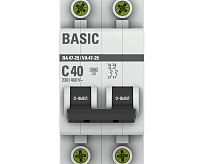 Автоматический выключатель EKF ВА 47-29 2P 4,5кА 40 А