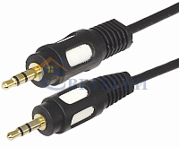 Шнур 3.5 Stereo Plug - 3.5 Stereo Plug 1.5М (GOLD) 17-4112