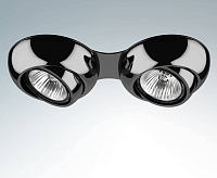 Светильник встраиваемый 011827 OCULA 16x2 MR16 ЧЕРНЫЙ ХРОМ