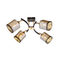 Люстра  4926/4 BK+FGD