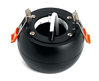 Светильник потолочный GX53 12W 230V черный HL355