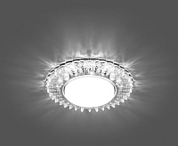 Светильник с подсветкой GX53 CD4025/1 15W 4000К прозрачный хром