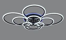 Люстра светодиодная 3009/10B BK+RGB