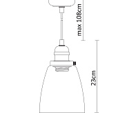 Подвесной светильник A9387SP-1CC