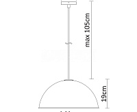 Светильник подвесной A6540SP-1CC