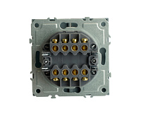 Эмили Переключатель перекрестный 2кл, платиново-серый RSW10-5111-10