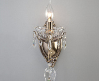 Бра 10103/1 античная бронза/прозрачный хрусталь