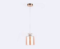 Cветильник подвесной TR3578 GD/TI золото/янтарь 40W D150*1025  E27