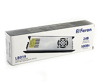 Драйвер дл светодиодной ленты BSPS 24V 500W 10A IP20 (2г. гар.) LB019 Feron
