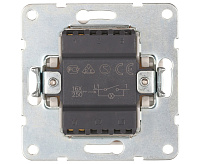 LK60 Выключатель 1-кл с индикатором белый 860204-1