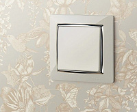 Веркель Переключатель перекрестный 1-кл (слоновая кость) WL03-SW-1G-C-ivory / W1113003