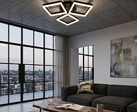 Люстра светодиодная L0401/3 BK