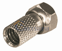 РАЗЪЕМ  F-разъем  для SAT  (с резиновым уплотнителем)  REXANT