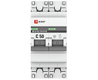 Автоматический выключатель EKF ВА 47-63 2P 50А 4,5kA
