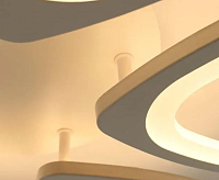 Люстра светодиодная "ROOM" 120W 6TR-APP-520x70-WHITE/WHITE-220-IP20