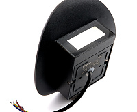 Настенный светодиодный светильник 230V 7W черный IP54 DH507