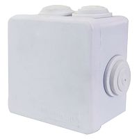 Коробка распределительная (85х85х50) IP55 светло-сераяEBX30-01-65