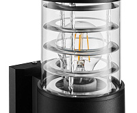 Настенный светильник TECHNO 2xE27 IP65 черный düwi 24392 2