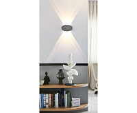 Настенный светодиодный светильник NUOVO 3000К IP54 серый düwi 24364 9