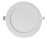 Светильник встраиваемый PPL-R&nbsp;&nbsp;9W 4000K IP40 WH (круг) JAZZway сн/пр
