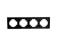 Катрин Рамка 4-ая пластик черный PFR00-7004-05