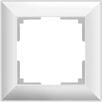 Веркель Рамка на 1 пост (Fiore белый) WL14-Frame-01/W0012201