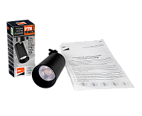 Светильник трековый PTR 0708 8W 4000K BL (черный) IP40 Jazzway
