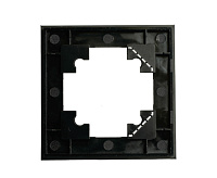 Катрин Рамка 1-ая для сенсорных механизмов стекло черный GFR00-7001-05S