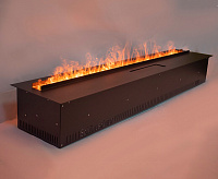 Электрический очаг Schones Feuer 3D FireLine 1500 стальной + синий цвет