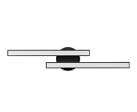 Люстра светодиодная SF8504/2C-BK