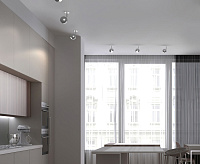 Светильник светодиодный 8W 4200K серебро 9925 сн/пр