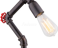 Настольная лампа 43000T черное золото