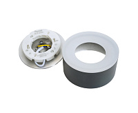 Светильник потолочный GX53 12W 230V черный HL456