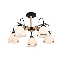 Люстра  26011/5 CHROME+BLACK