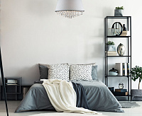 Люстра металл 10092/5 хром/прозрачный хрусталь