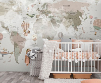 Фотообои DS 3D KID-123, песок, без шовный ,2,1* 2,4