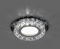 Светильник с подсветкой GU5.3 MR16 CD878 прозрачный сн/пр