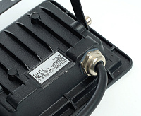 Прожектор светодиодный  20W 6400K IP65 черный SFL90-20