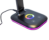Настольная лампа UL621 10W черный RGB подсветка