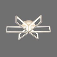 Люстра светодиодная "MALDI"120W 6S APP--650*150-WHITE/WHITE-220-IP20