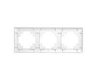 Катрин Рамка 3-ая пластик белый PFR00-7003-01