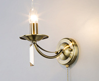 Бра 60087/1 античная бронза