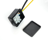 Светильник садово-парковый  60W 230V E27 IP44 черный, на цепочке PL705