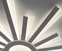 Люстра светодиодная "TERESA" 100W R-APP-680x50-WHITE/WHITE-220-IP20