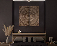 Настенный светодиодный светильник 1630 TECHNO LED белый IP54 сн/пр