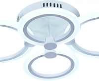 Люстра 7108/2+2 - SL WH led (84W)